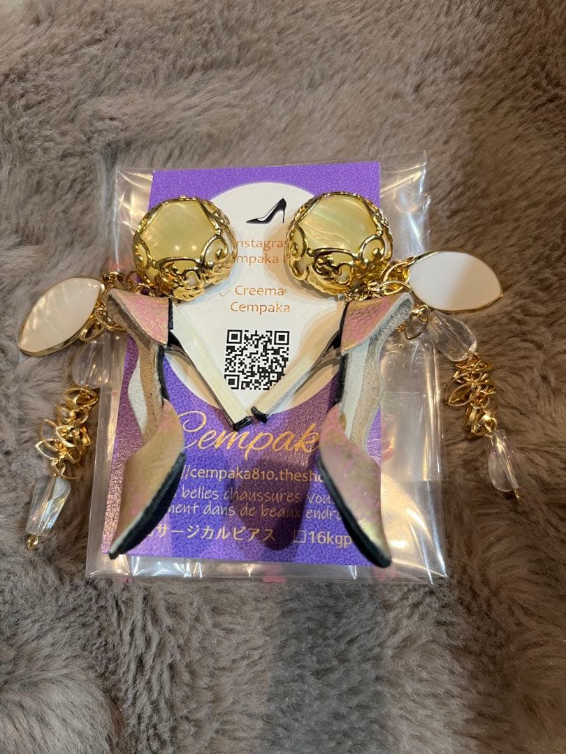 Cempaka♡チャンパカ♡ハイヒールピアス