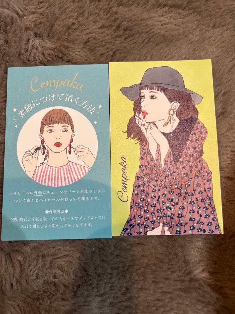 Cempaka♡チャンパカ♡ハイヒールピアス