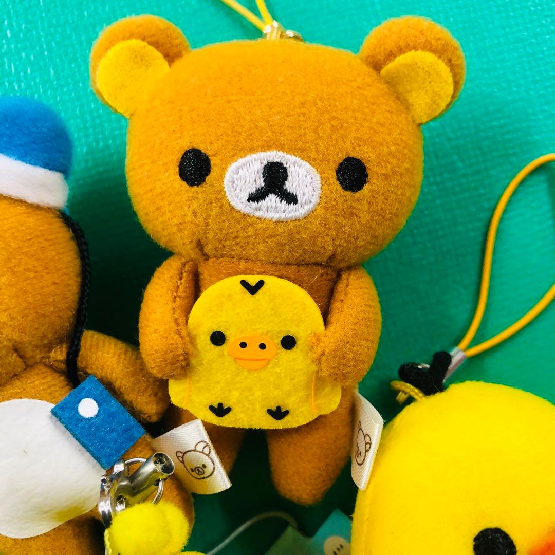 タグ付き2012年製レア★リラックマ キイロイトリミニミニぬいぐるみクリーナー