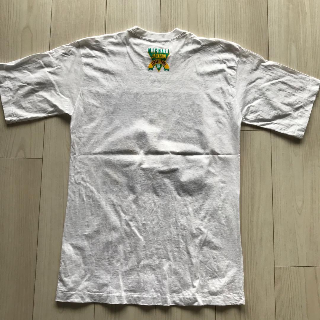 24デッドストック マイケルジャクソン 1987年物ビンテージ Tシャツ