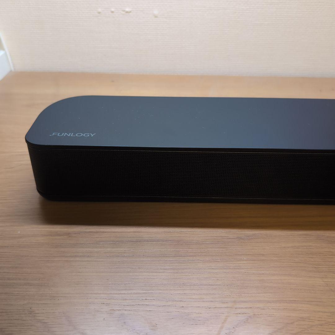 JUNLOGY サウンドバー ブラック