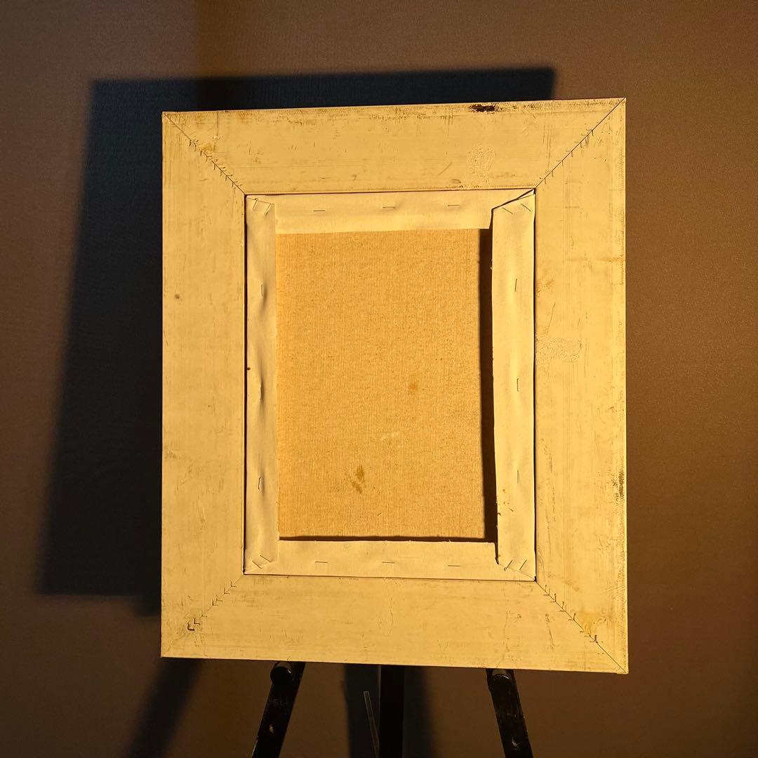 ★秀作★ 手書き油絵 ゴッホ ひまわり 額付き 肉筆絵画 インテリア 油彩画