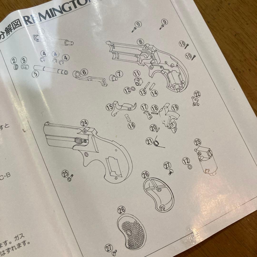 マルシン　レミントンデリンジャー
