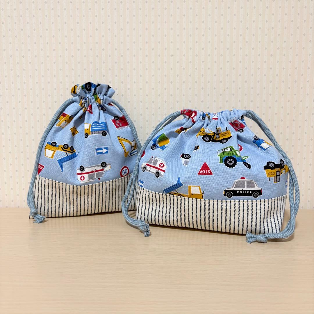 042.入園入学5点セット／裏地付きで丈夫☆