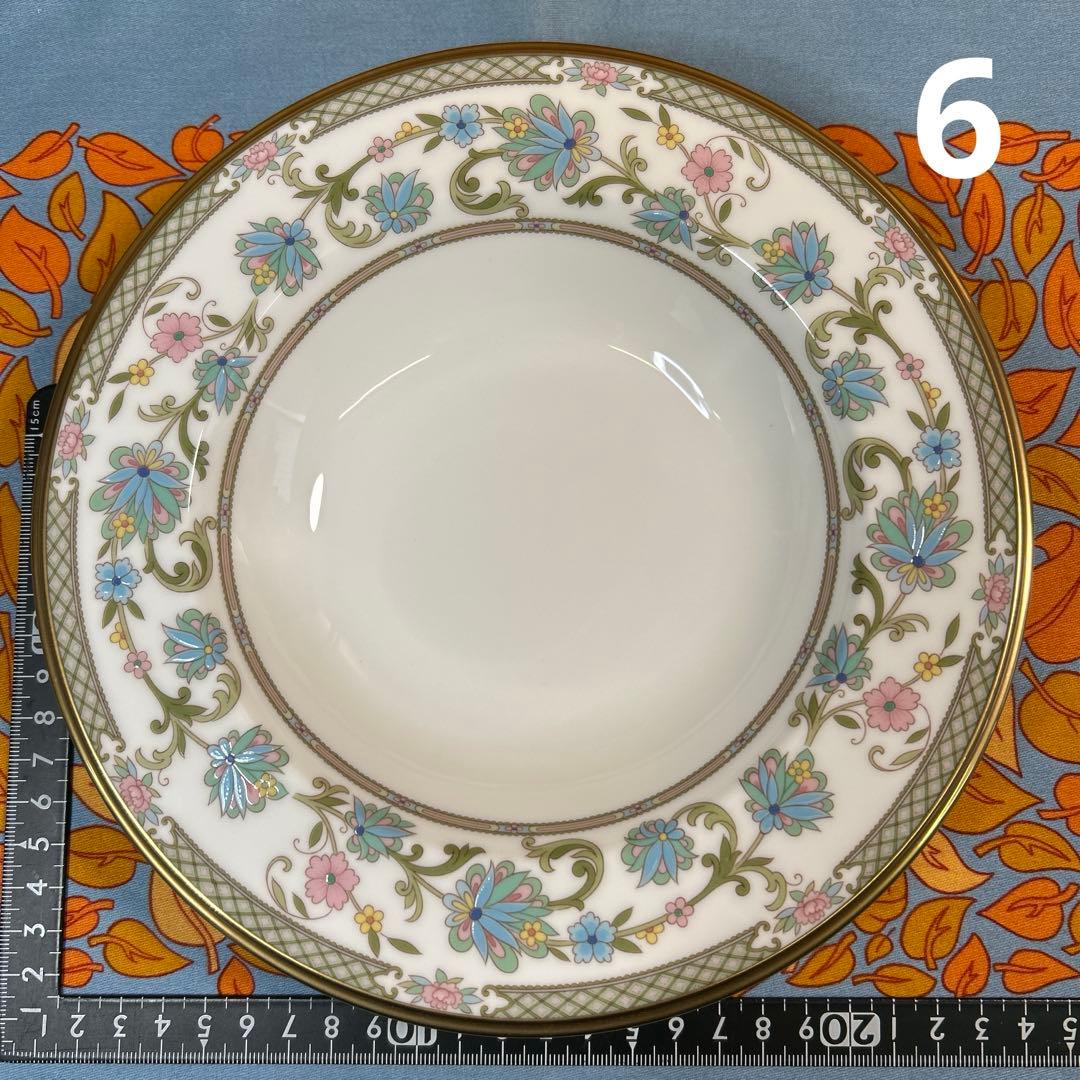 最終価格　ノリタケ ヨシノ　ディーププレート　６枚　USED