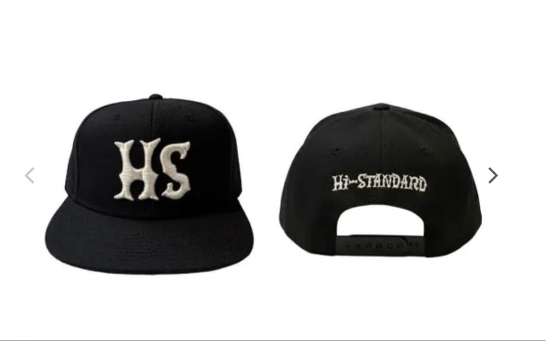 ⭐️Hi-STANDARD⭐️ロゴベースボールキャップ⭐️新品未使用⭐️ハイスタ⭐️