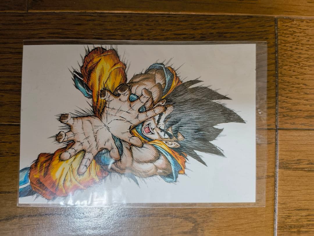ドラゴンボール　鳥山明展　ポストカード　ホロカード