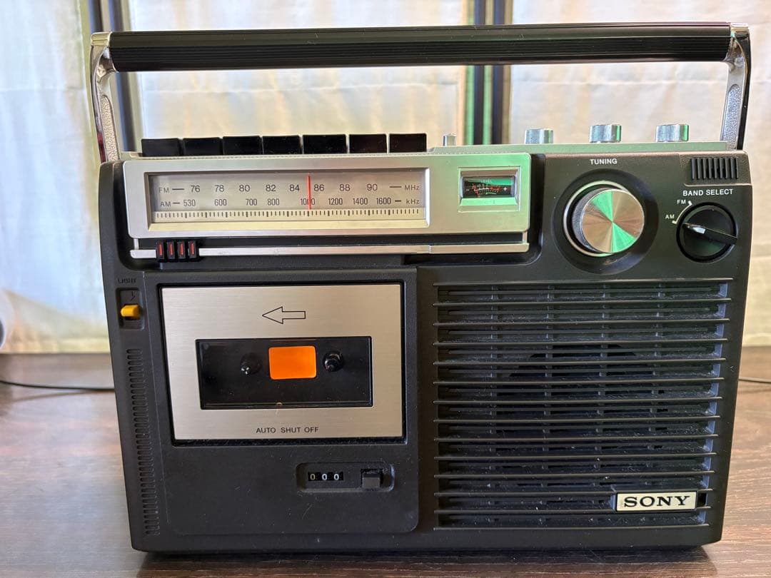 SONY CF-1660 ラジオ・カセットプレーヤー
