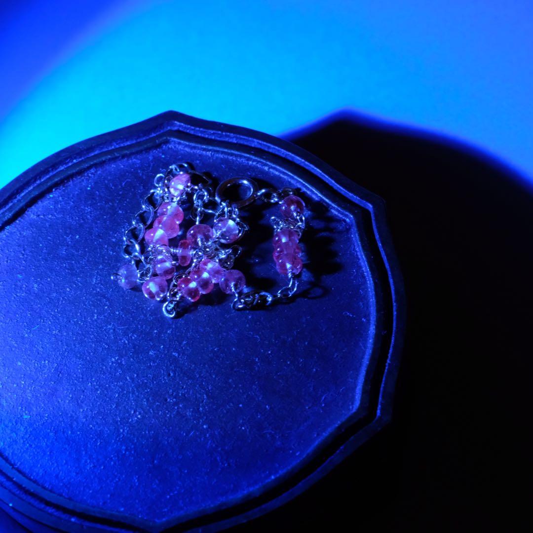 希少14kgfドラゴンガーネットブレスレット