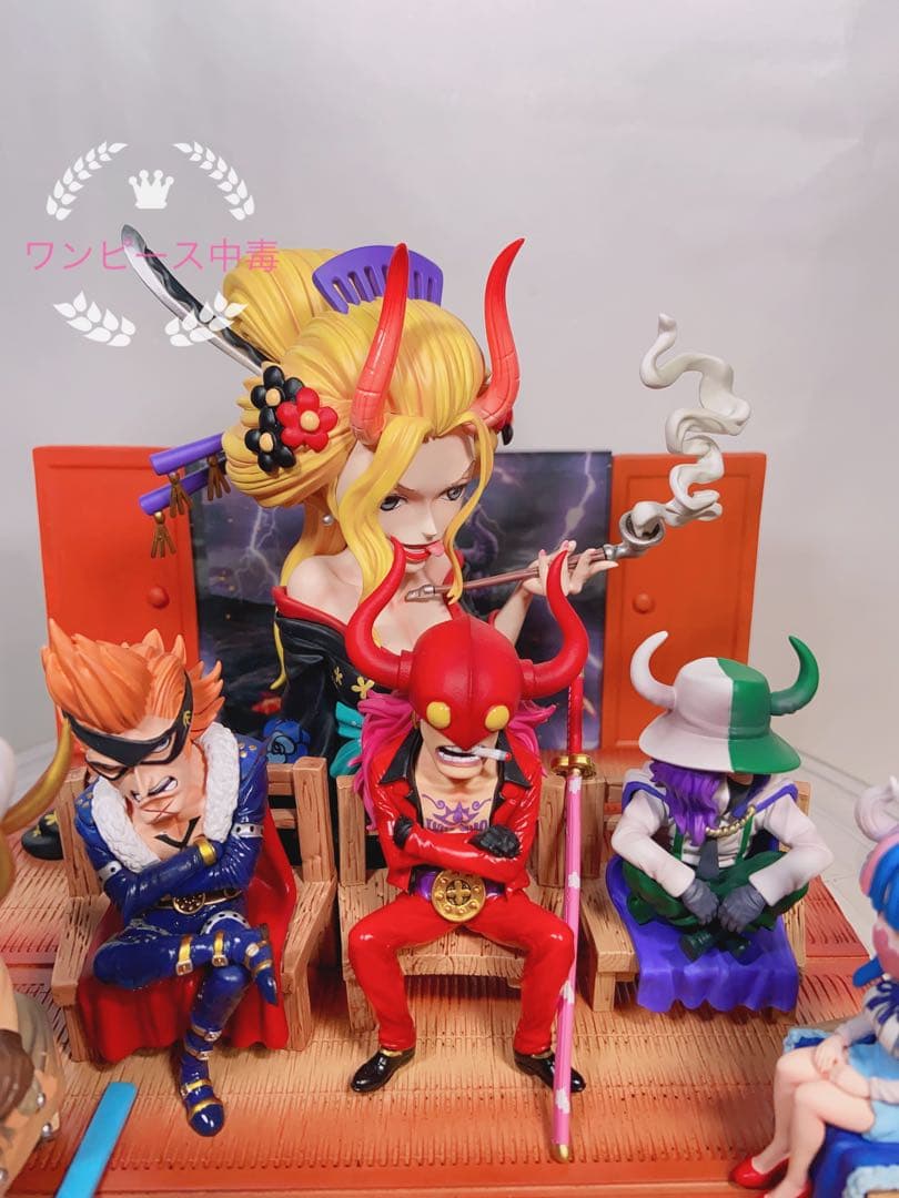 飛び六胞　フィギュア　ワーコレ　ワノ国編　カイドウ　ブラックマリア　ワンピース
