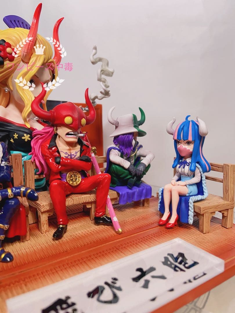 飛び六胞　フィギュア　ワーコレ　ワノ国編　カイドウ　ブラックマリア　ワンピース