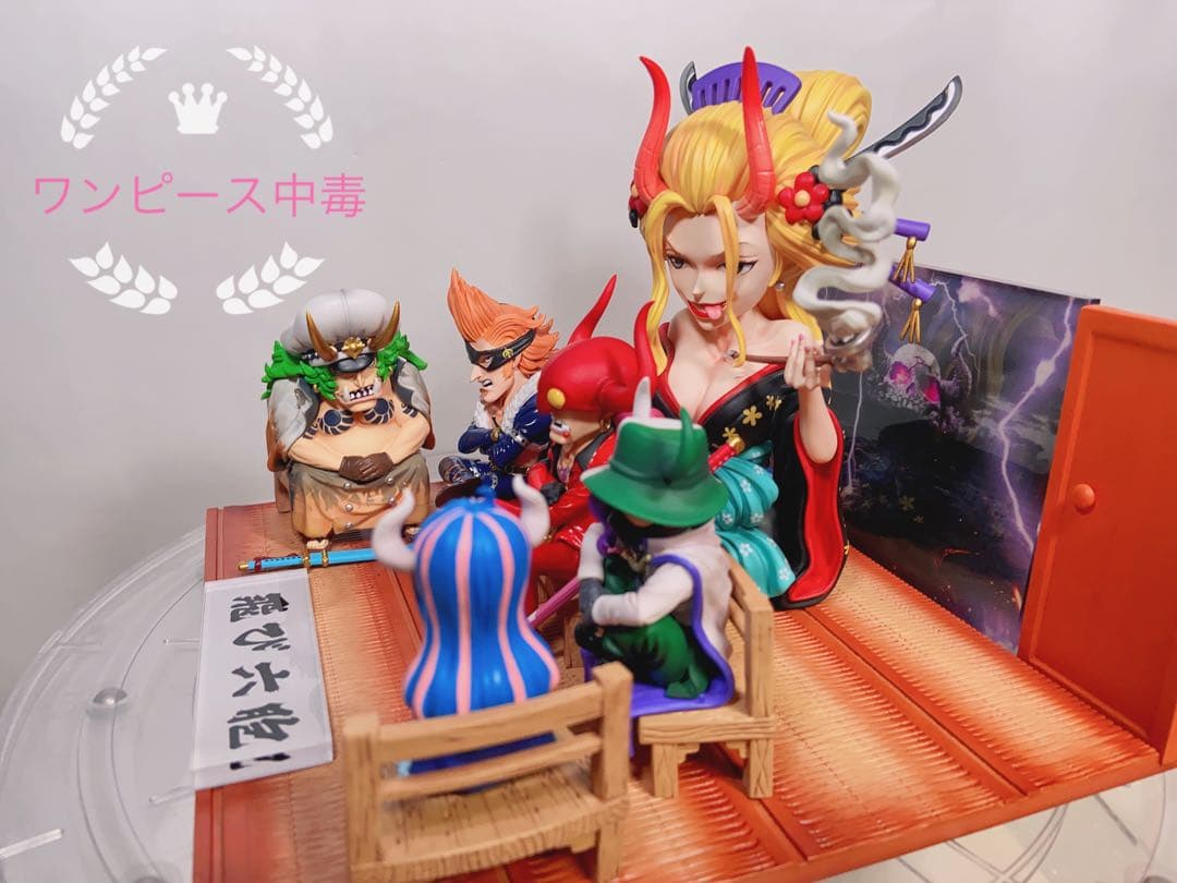 飛び六胞　フィギュア　ワーコレ　ワノ国編　カイドウ　ブラックマリア　ワンピース