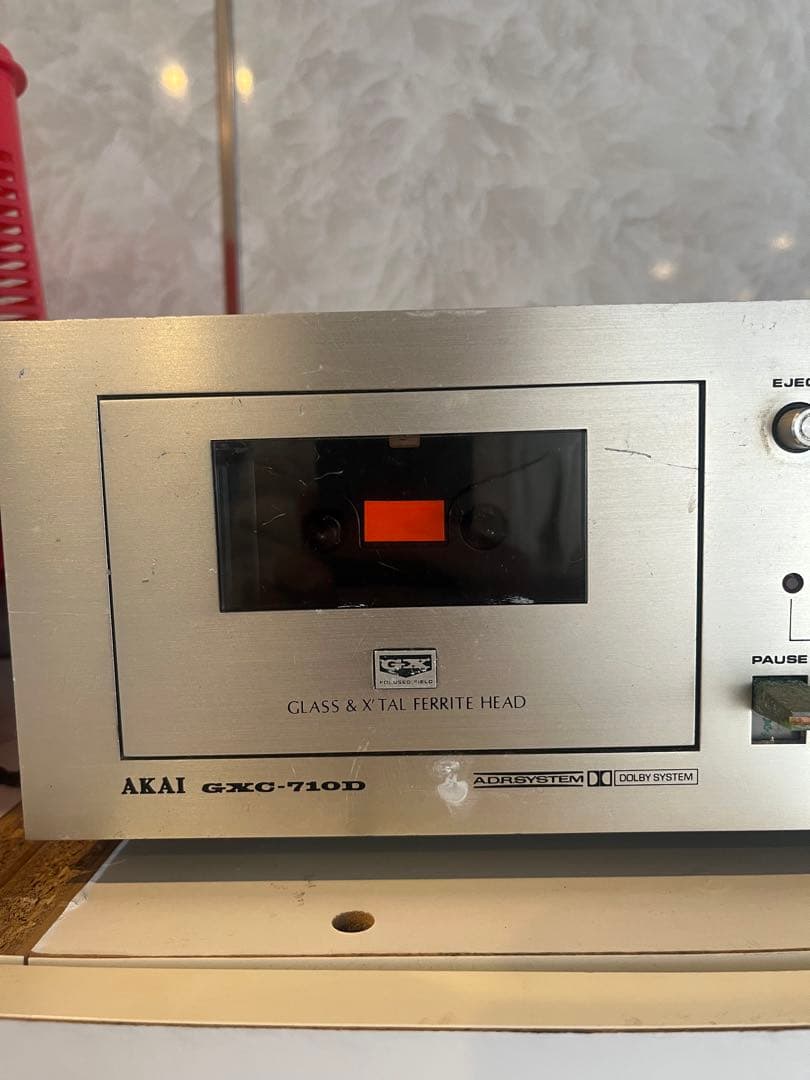 AKAI ステレオカセットデッキ　GXC-710D