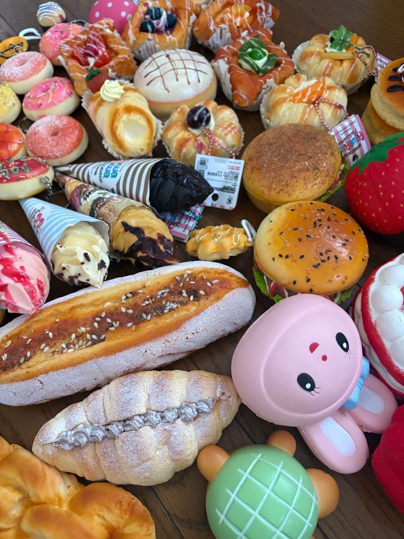 スイーツ型ストレスボールセット　スクィーズ