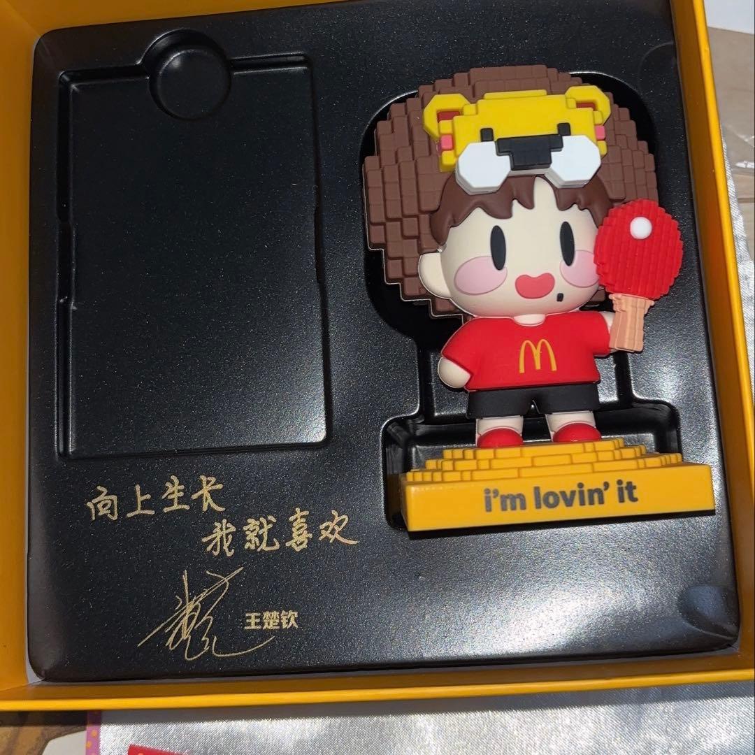 【正版】王楚欽 マクドナルド グッズ 中国 アンバサダー