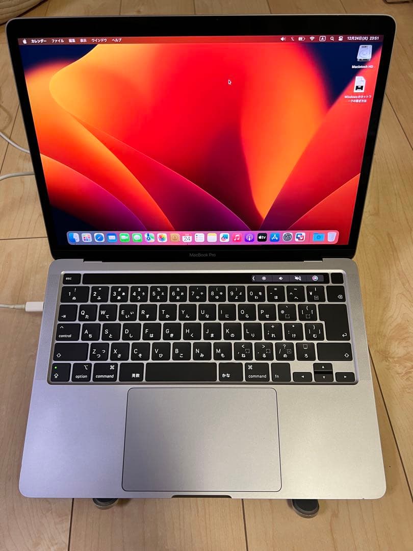 MacBookPro 2020、メモリ16GB、SSD 1TB【キーボード付き】