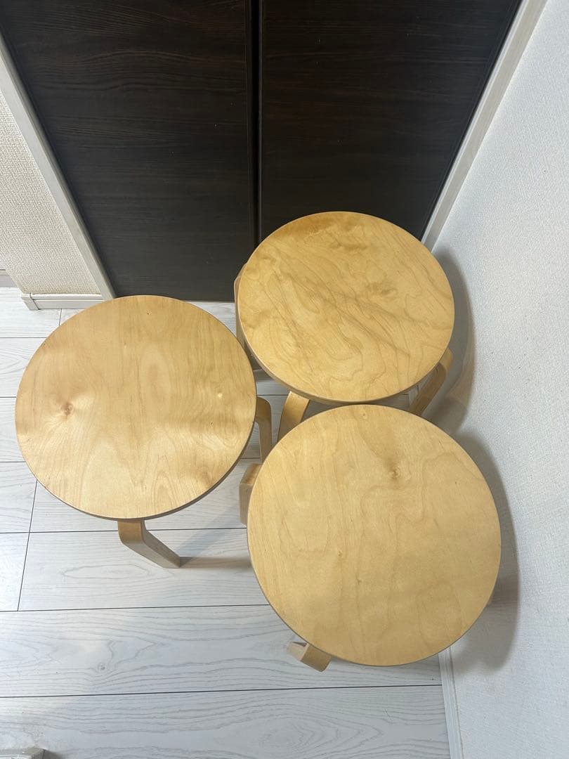 IKEA FROSTA スツール　3脚セット