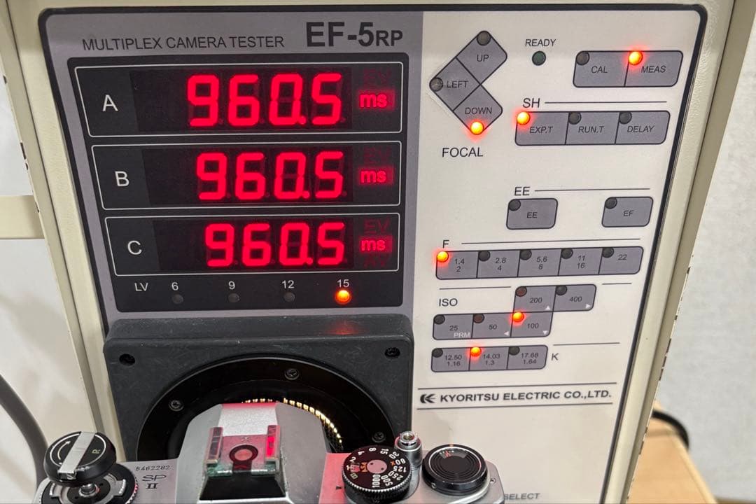 ペンタックス SP Ⅱ シルバー SMC TAKUMAR 55mm F/1.8