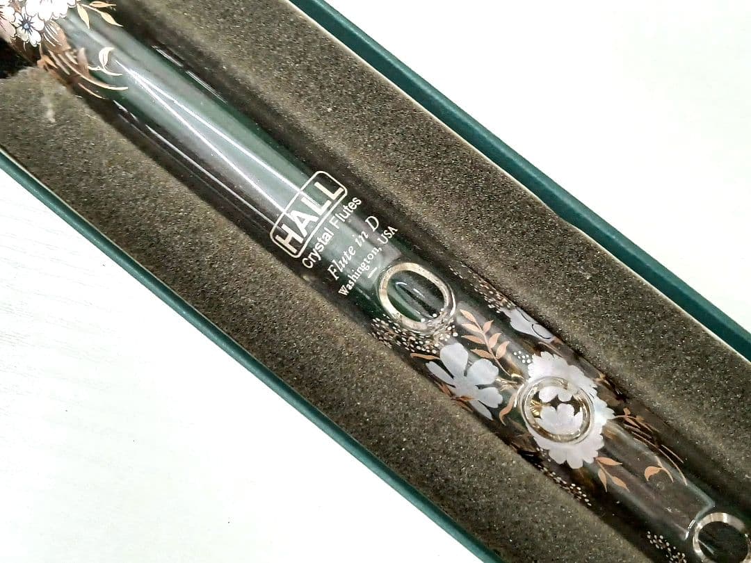 【未開封品】Hall クリスタルフルート Carolina Flute D調