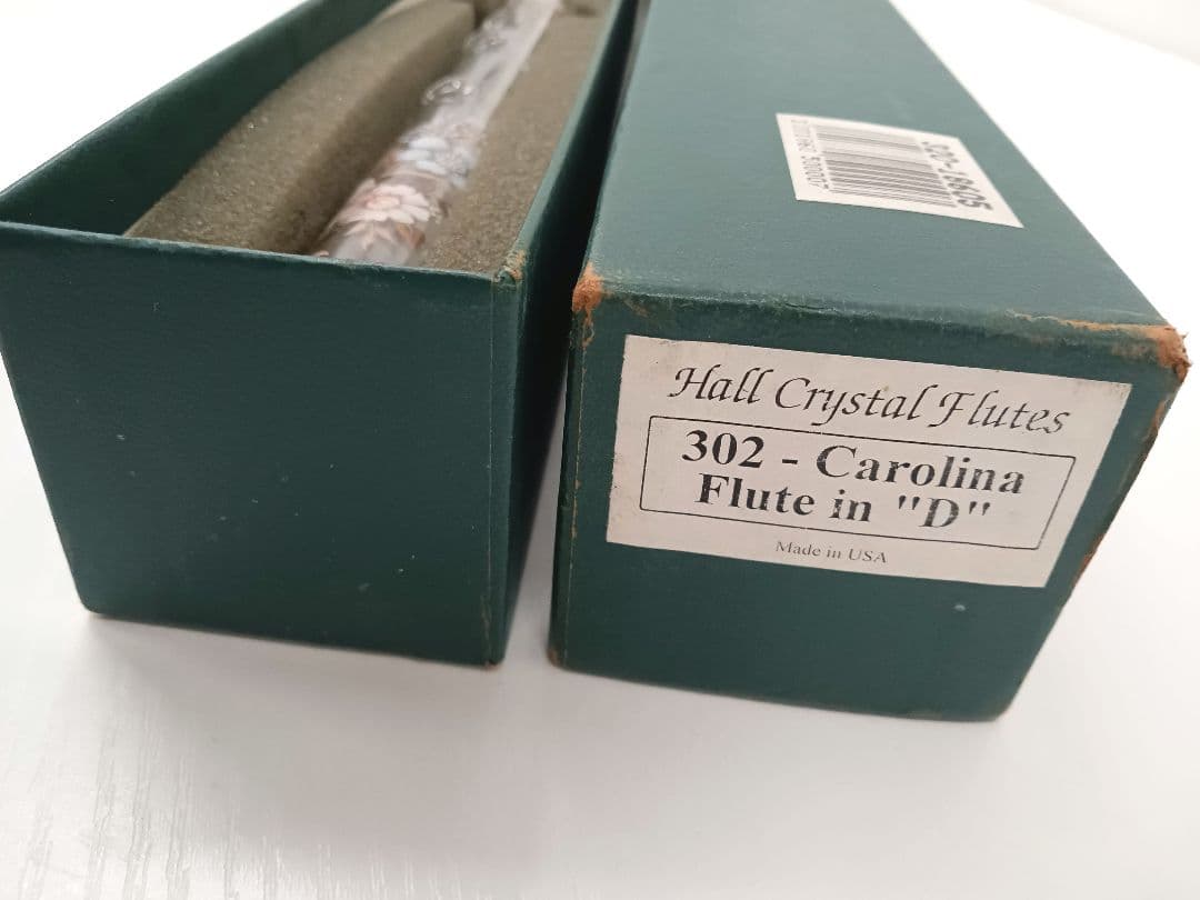 【未開封品】Hall クリスタルフルート Carolina Flute D調