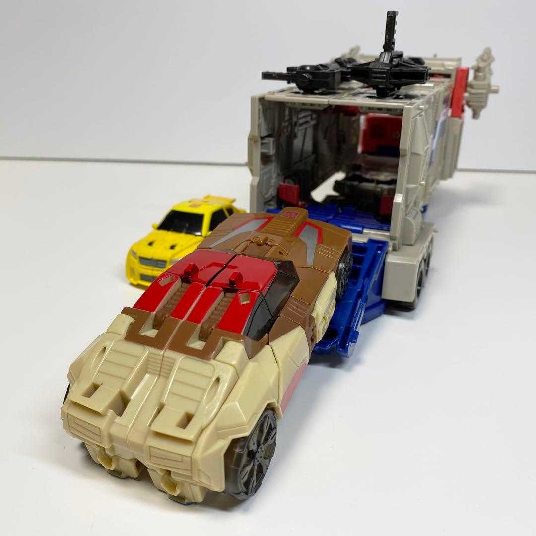 パワーマスターオプティマスプライム　バンブルビー　クロームドーム　セット