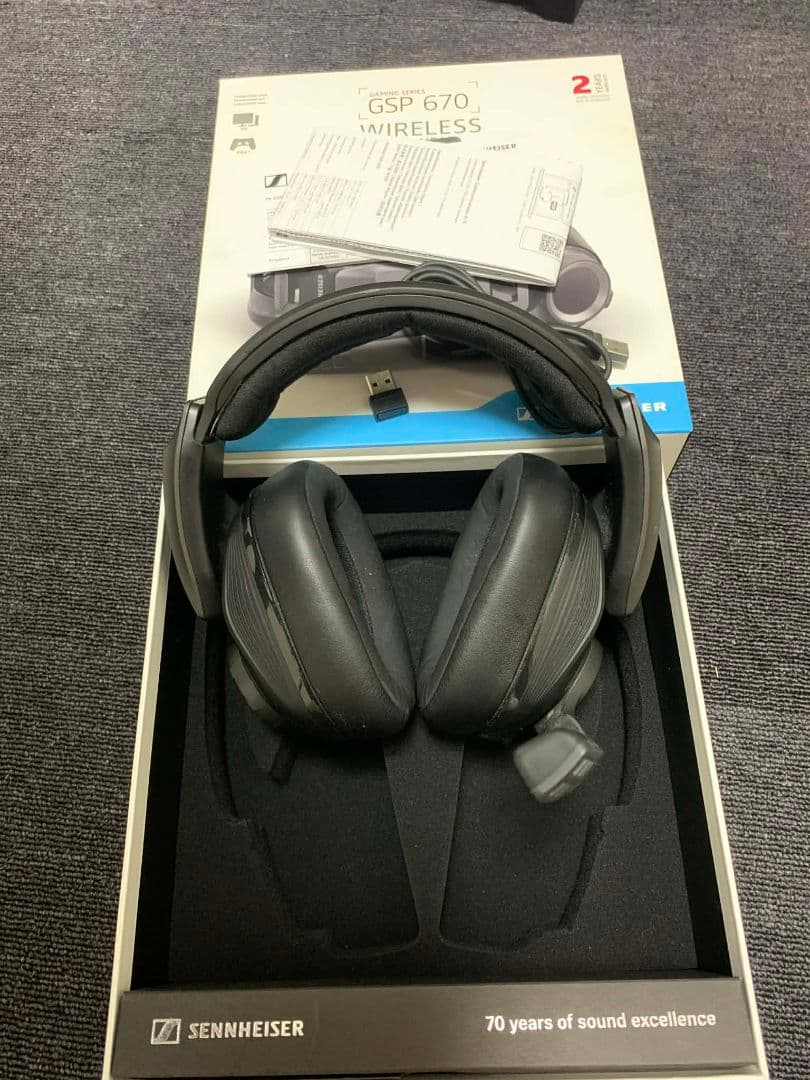Sennheiser GSP 670 ワイヤレスゲーミングヘッドセット