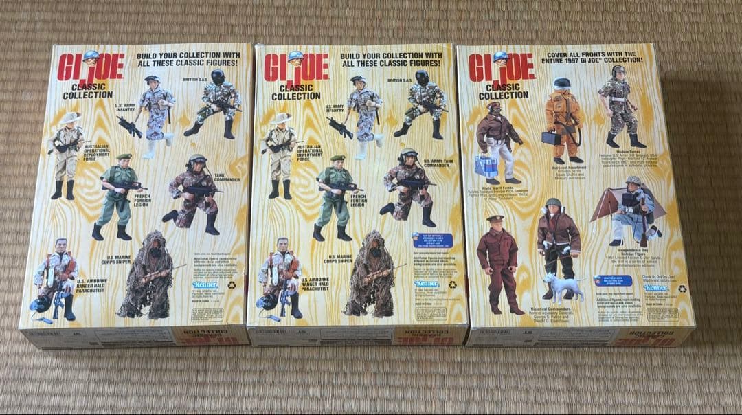 G.I. Joe Classic Collection 3体セット
