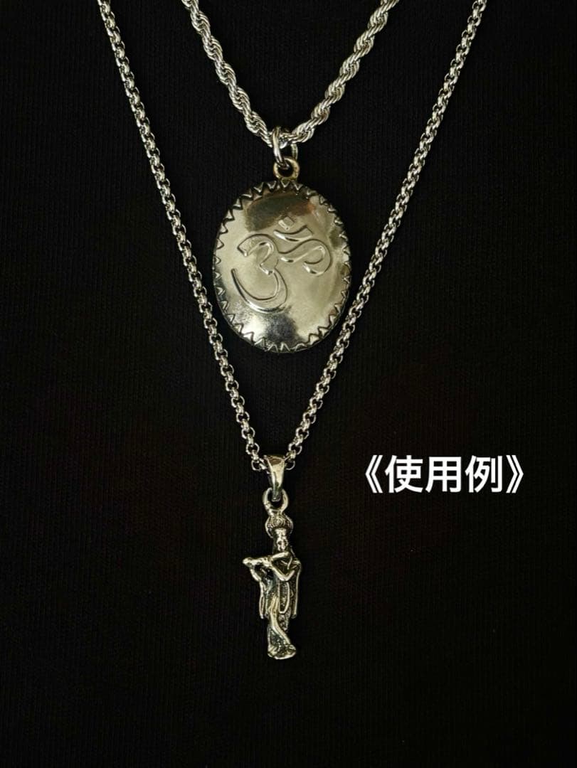 【レア柄】藤井風さん　オームペンダント シヴァ神〈ブルー〉