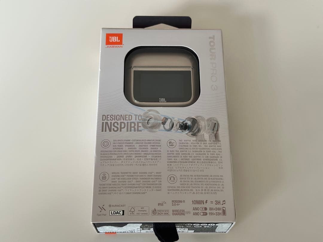 【付属品全てあり美品】JBL TOUR PRO3 ラテ