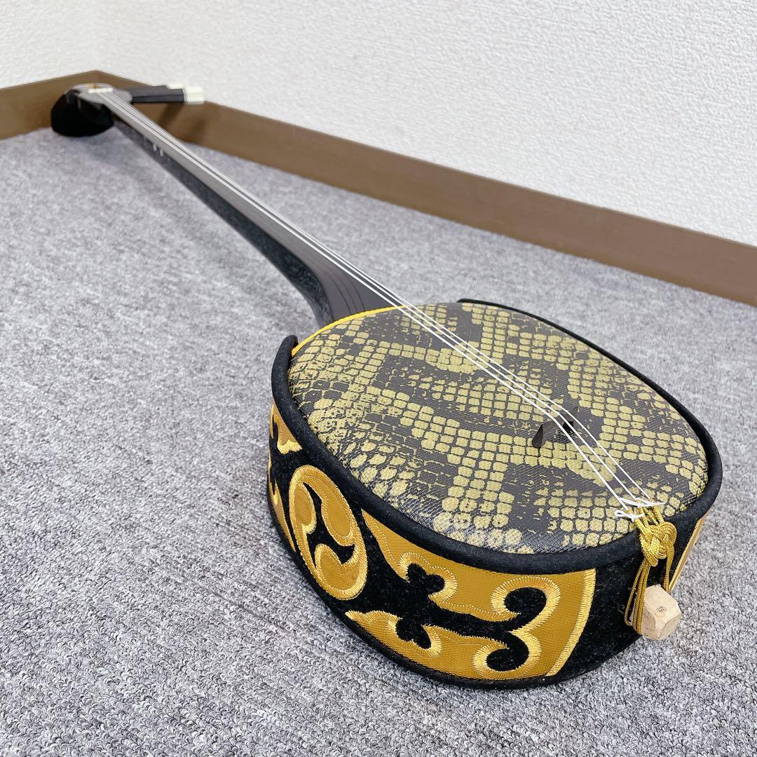 沖縄 三線 人工皮 人工蛇皮 民謡 楽器 沖縄民謡