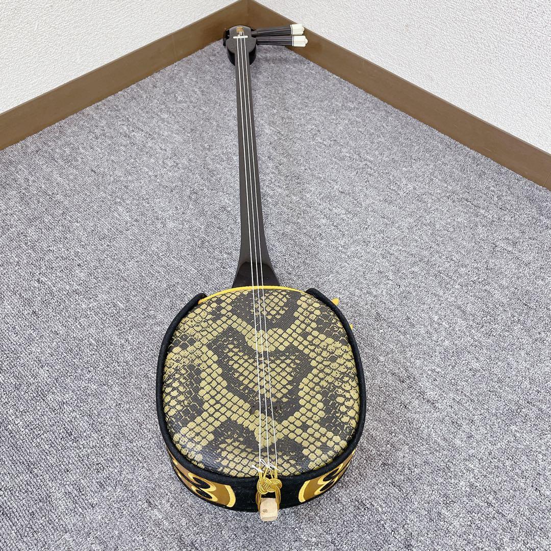 沖縄 三線 人工皮 人工蛇皮 民謡 楽器 沖縄民謡