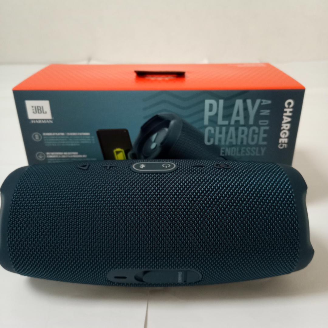 JBL CHARGE5 ブルー Bluetooth スピーカー 未開封品