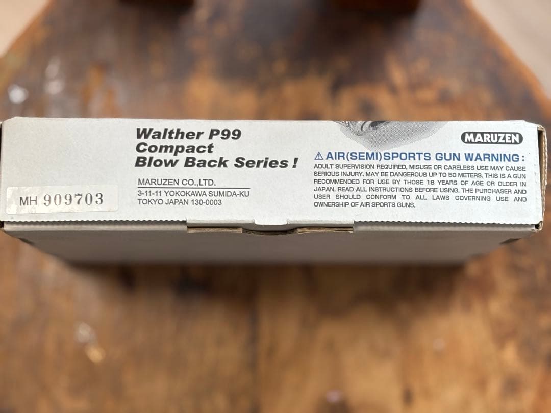 マルゼン　Walther P99 Compact ガスガン