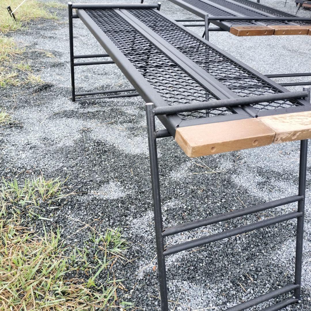 DOD テキーラテーブル　プレート2＋3プレート＋脚＋収穫バックのセット