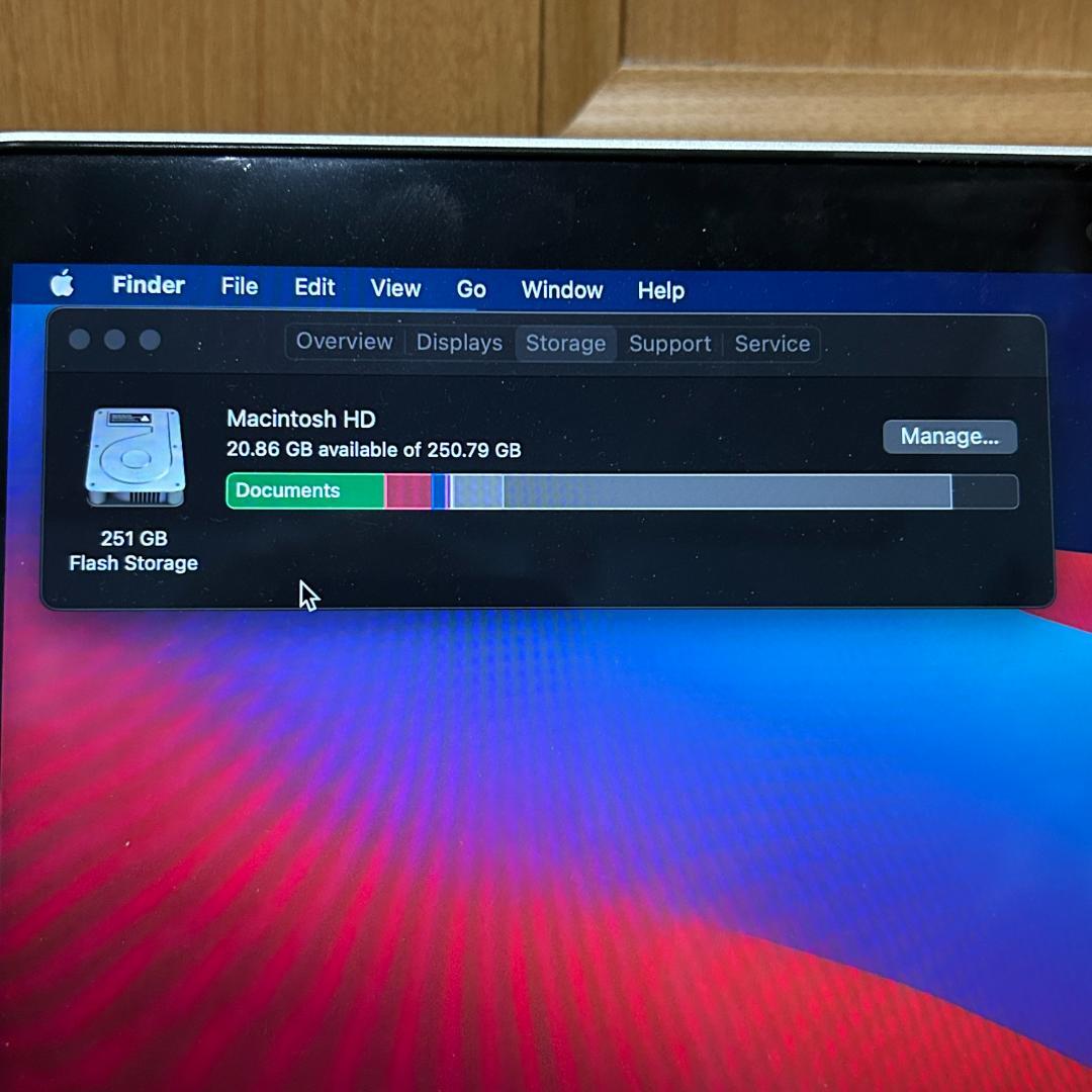 美品　Apple　MacBook Pro 13インチ　8GB　256GB