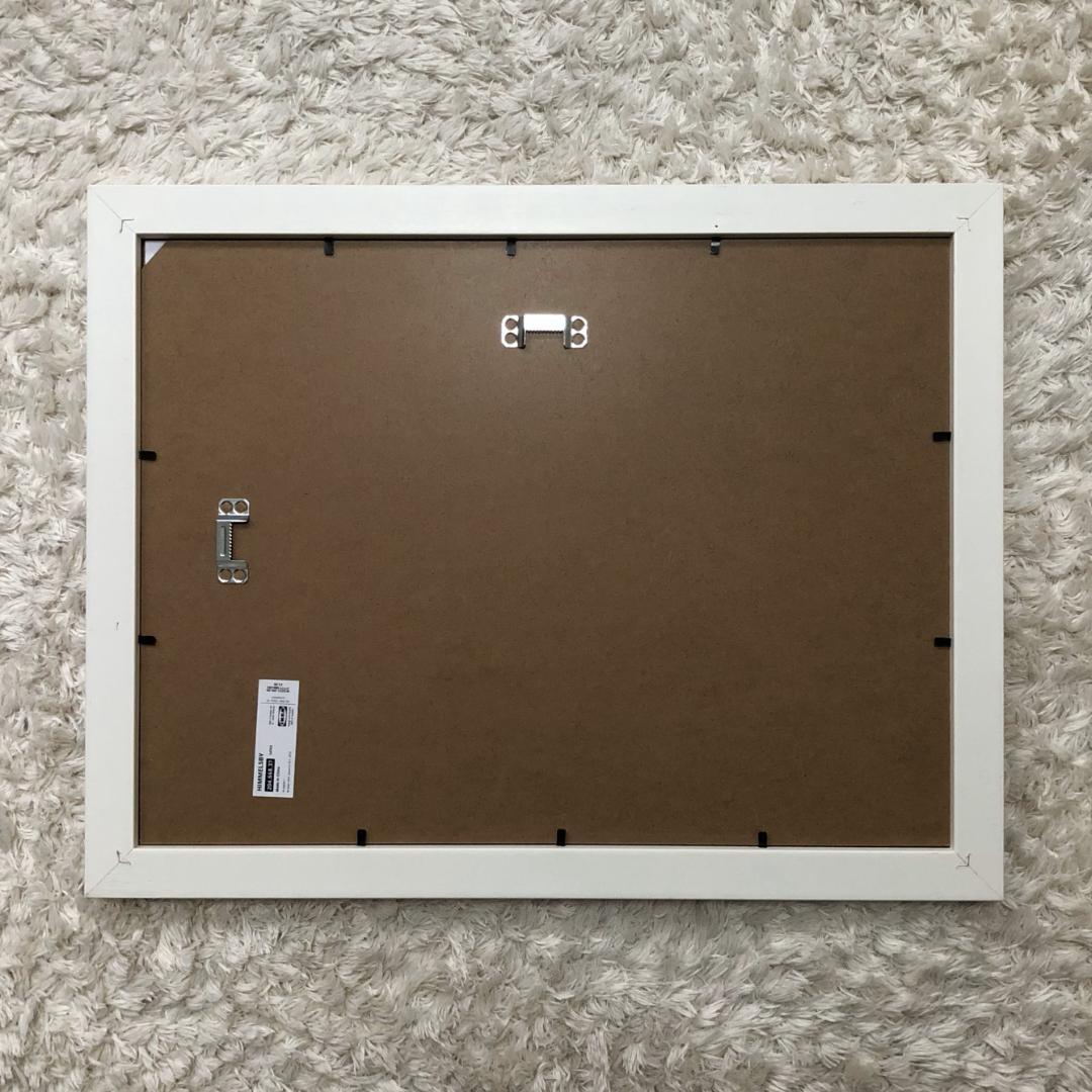 透明水彩画　原画　「ローズハウス」額縁付　A4サイズ　風景画