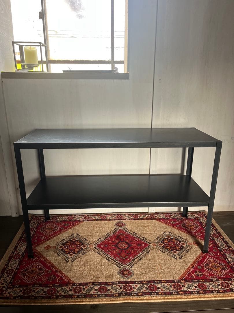 アイアンラック　黒皮鉄仕上げ　インダストリアル　　無骨