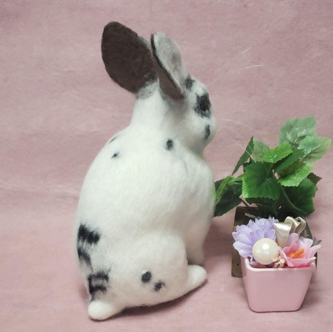 羊毛フェルト オーダー 「リアルで可愛いウサギちゃん」うちの子 ペット