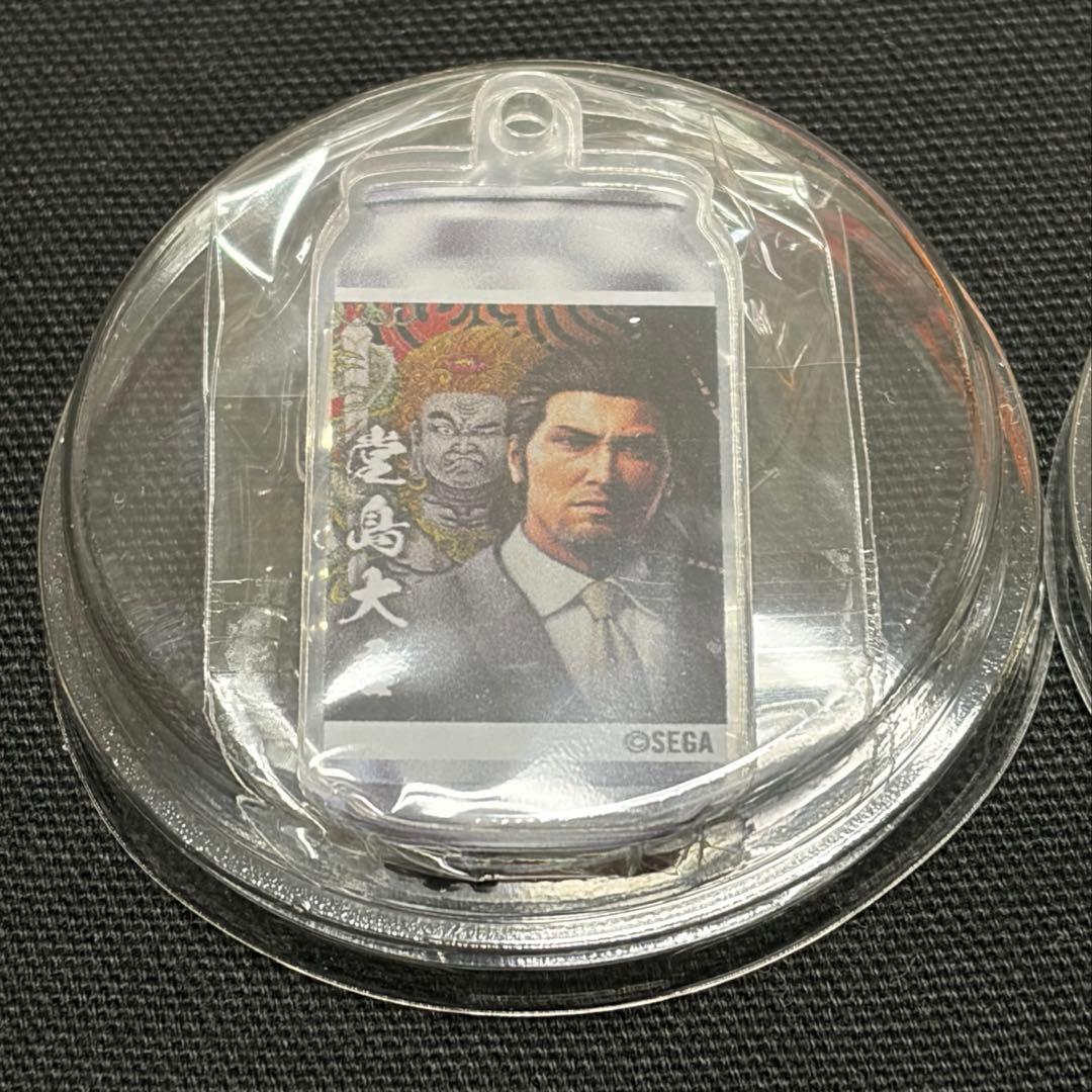 龍が如く極3 サントリーコラボ缶 堂島大吾 峯義孝　アクリルキーホルダー　当たり