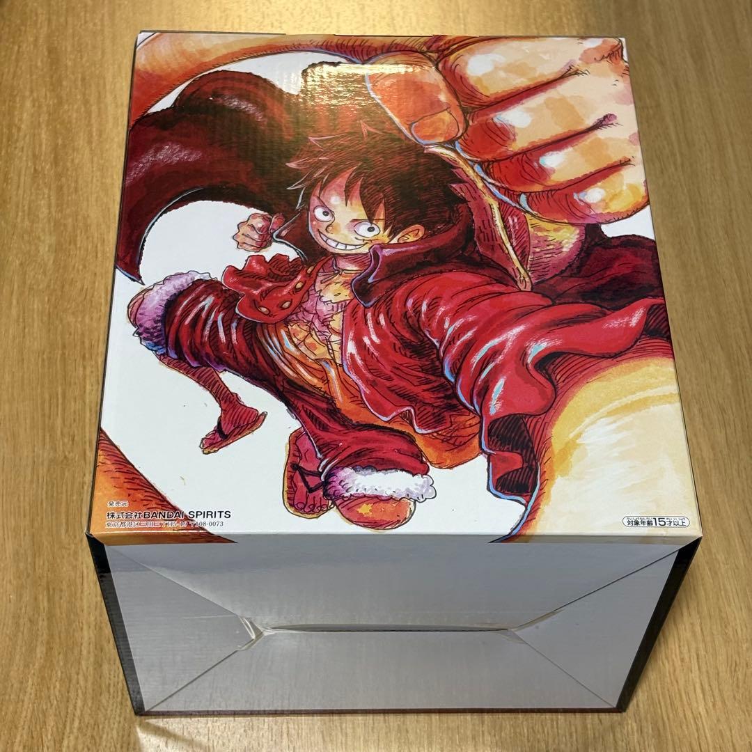 ONE PIECE CARD GAME フィギュア　ルフィ　&デッキケース