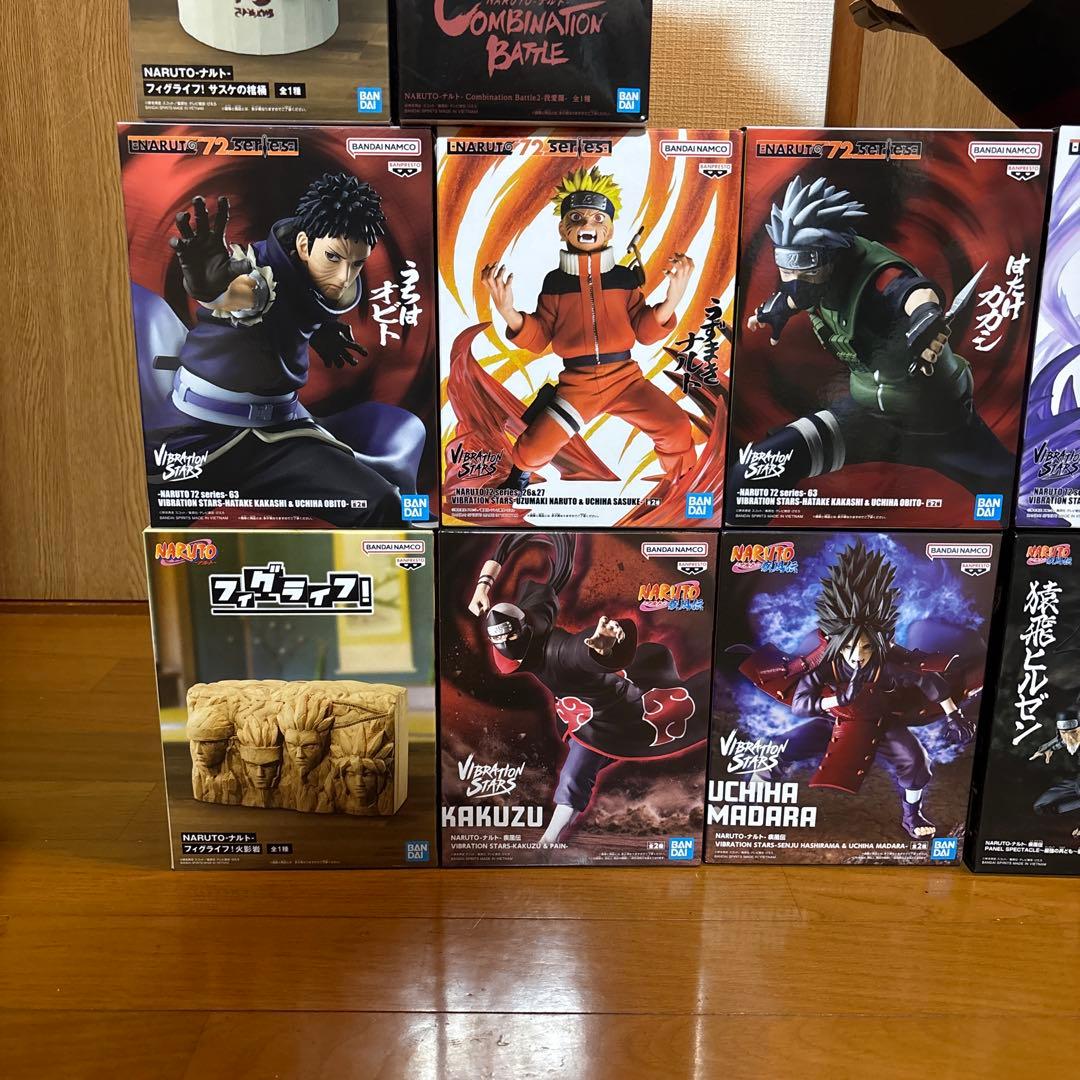 NARUTO ナルト フィギュア10個＋ぬいぐるみセット