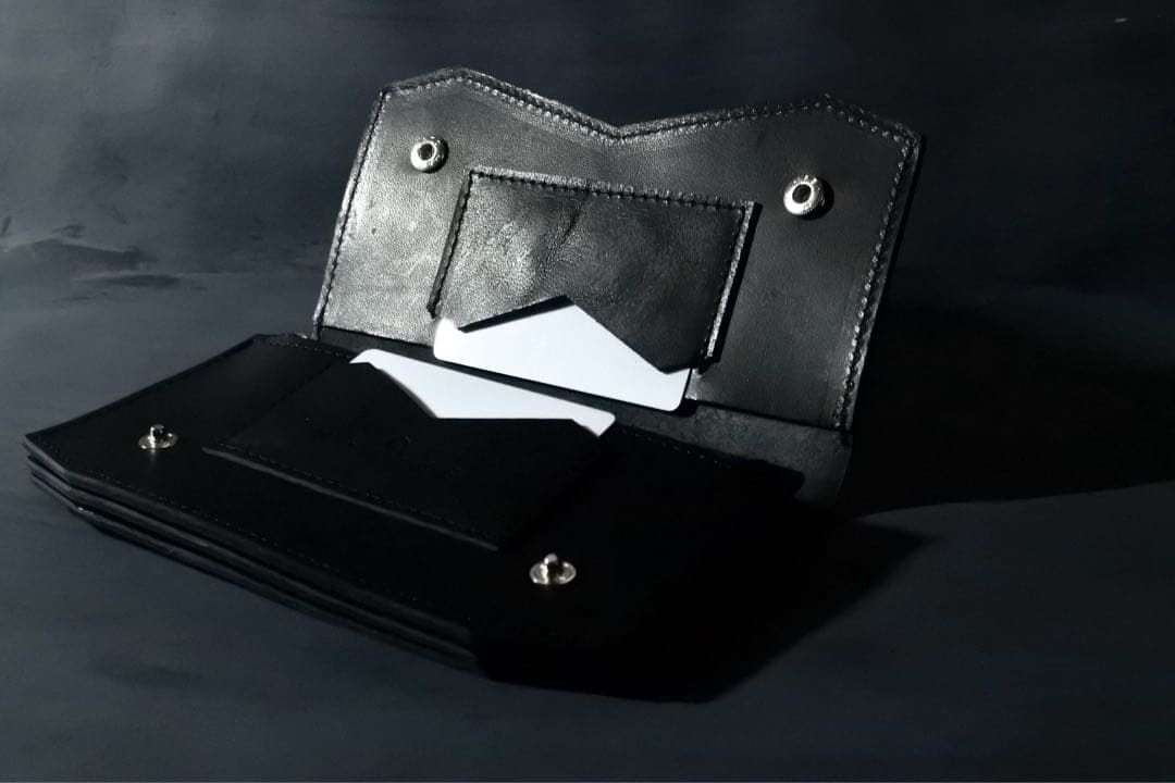 [オリジナル]W1 Tracker wallet トラッカーウォレット ブラック