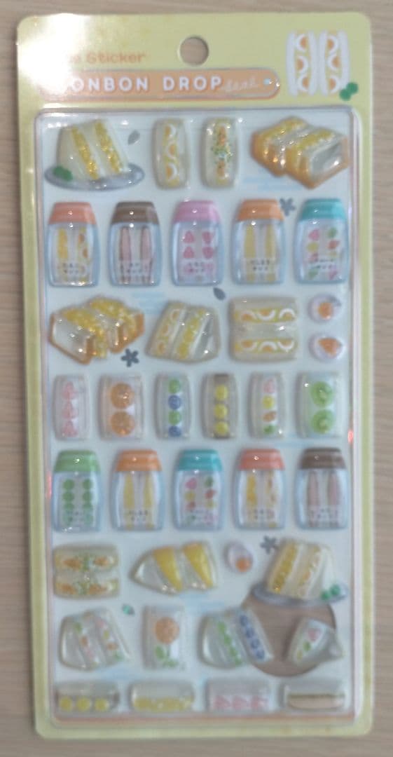 国内正規品・即日発送 ボンボンドロップシール 和柄たまごサンド犬など5種セット