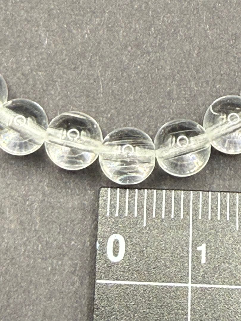 天然石 ニードル・イン・トパーズ ブレスレット（内周13-14cm）⑪
