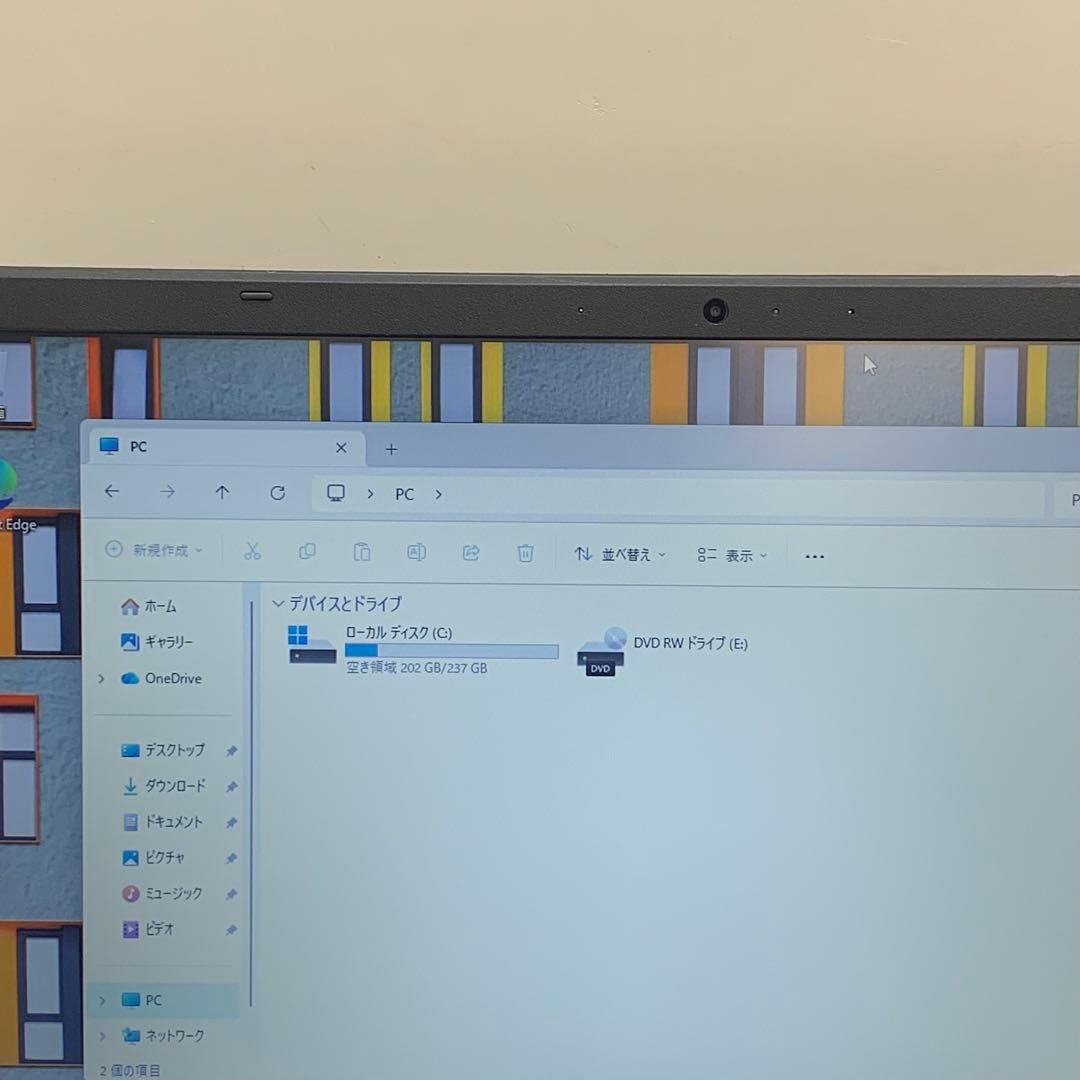 Windowsノート本体 NEC VersaPro i3-1115G4 8GB SSD256GB