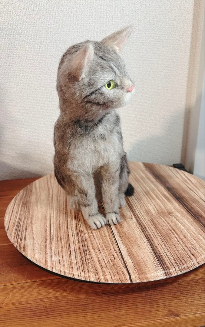 【専用】羊毛フェルト猫 リアル猫ちゃん　ハンドメイドcats felt
