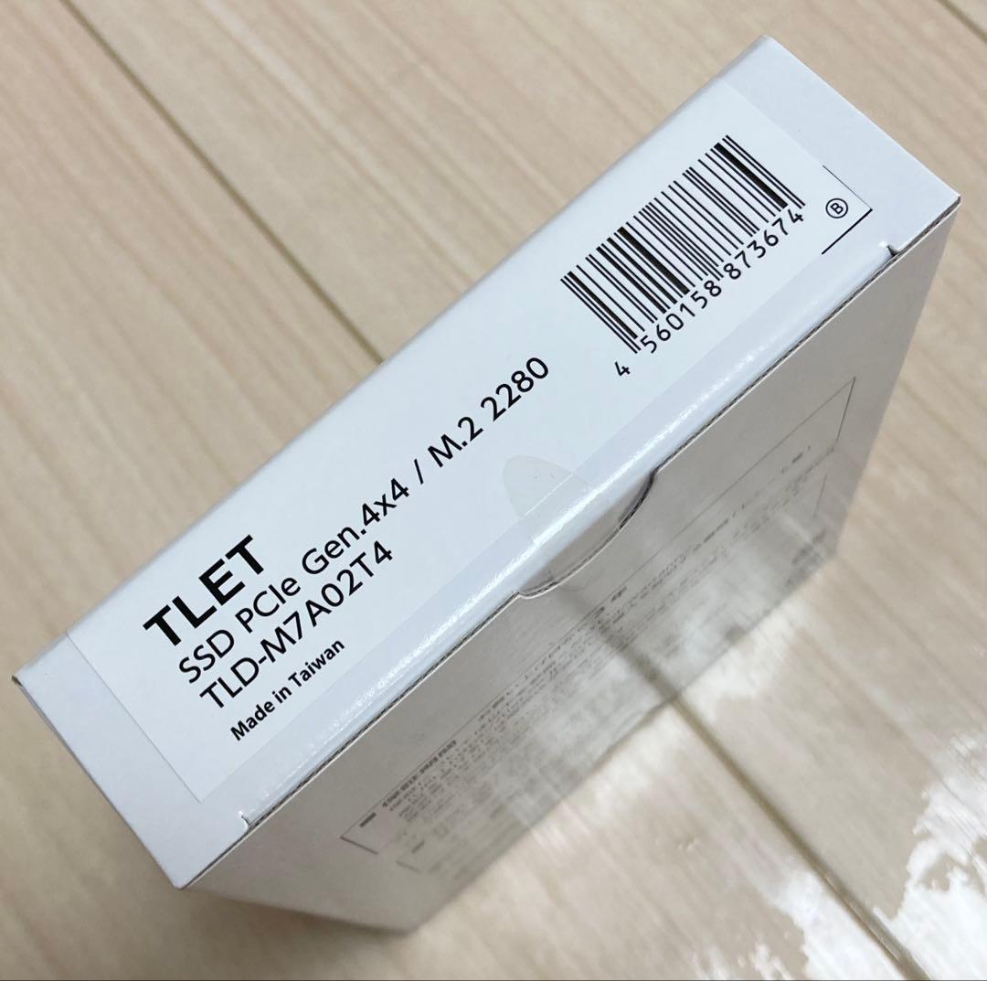 4個セット東芝エルイートレーディング 内蔵SSD2TB TLD-M7A02T4