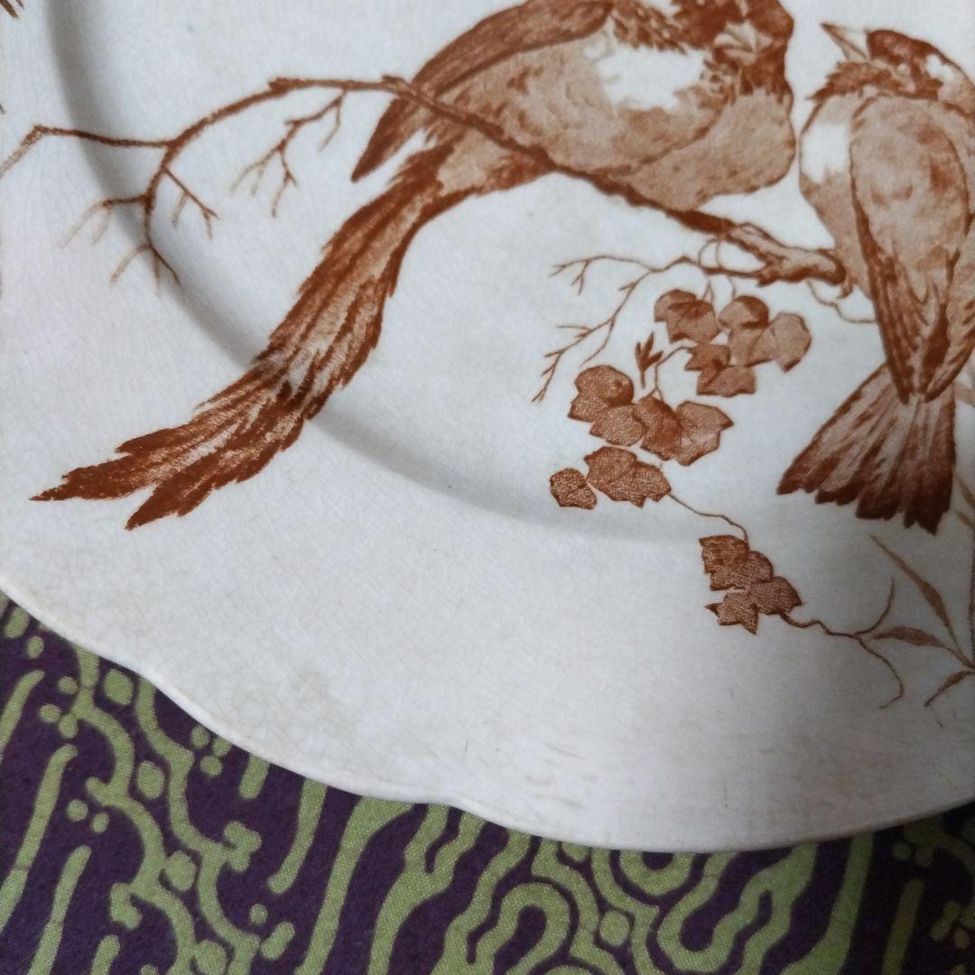 アンティーク　Longwy　ロンウィ シノワズリ　ジャポニズム