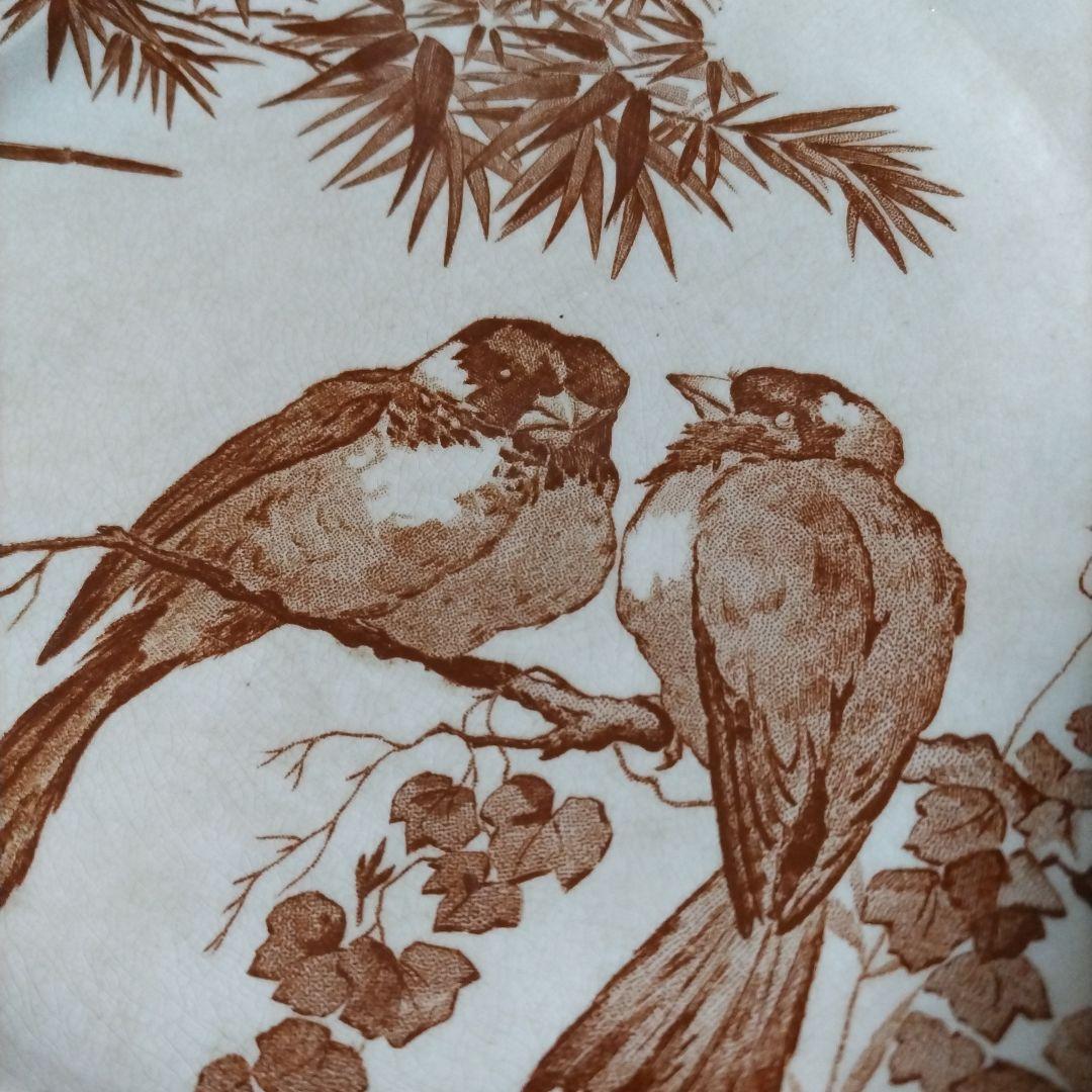 アンティーク　Longwy　ロンウィ シノワズリ　ジャポニズム