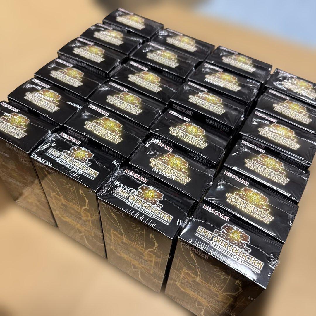 リミットオーバーコレクションヒーローズ 合計24BOX 全シュリンク付き